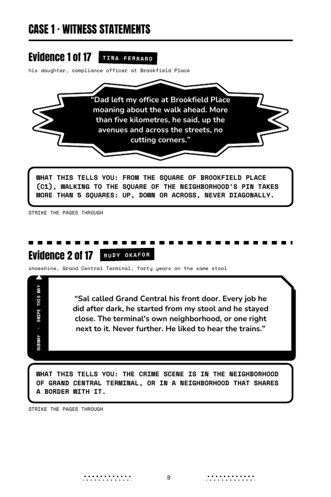 Witness statements