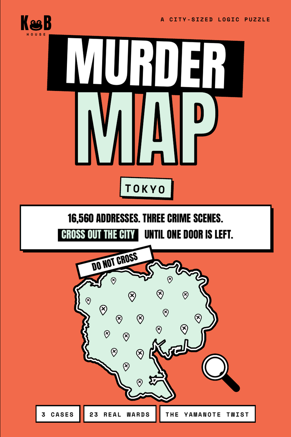 Murder Map: Tokyo, paperback cover