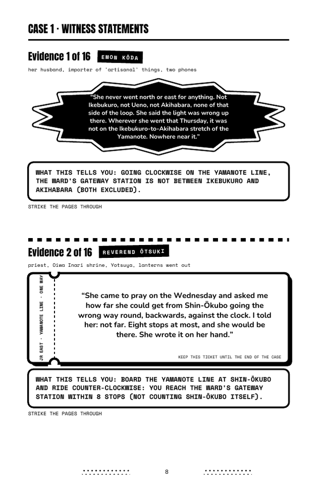 Witness statements